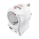 Hama Προσαρμογέας Ταξιδίου EU σε UK με USB‑C (PD) 20 W