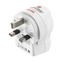 Hama Προσαρμογέας Ταξιδίου EU σε UK με USB‑C (PD) 20 W