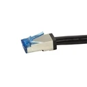 LogiLink Cat6a S/FTP Outdoor Patch Cable 40.0 m Black, Gold‑plated RJ45