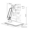Logilink BP0201 βραχίονας/βάση για οθόνη αφής 17-32" (VESA 75x75 / 100x100)