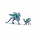 Μινιατούρα Schleich Flower dragon with its little one