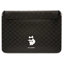Karl Lagerfeld Sleeve KLCS14SAKHPCK 14 inch black Saffiano Monogram Choupette