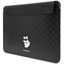 Karl Lagerfeld Sleeve KLCS14SAKHPCK 14 inch black Saffiano Monogram Choupette