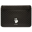 Karl Lagerfeld Sleeve KLCS16SAKHPCK 16 inch black Saffiano Monogram Choupette