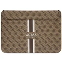 Guess Sleeve GUCS16P4RPSW 16 inch brown 4G Printed Stripes