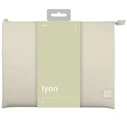 UNIQ Lyon laptop Sleeve 14 inch Waterproof RPET seasalt light beige