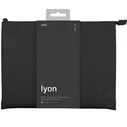 UNIQ Lyon laptop Sleeve 14 inch Waterproof RPET midnight black