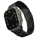 UNIQ Osta strap Apple Watch 4/5/6/7/SE/8/9/Ultra 44/45/49mm Stainless Steel black/midnight black