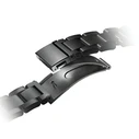 UNIQ Osta strap Apple Watch 4/5/6/7/SE/8/9/Ultra 44/45/49mm Stainless Steel black/midnight black