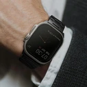 UNIQ Osta strap Apple Watch 4/5/6/7/SE/8/9/Ultra 44/45/49mm Stainless Steel black/midnight black