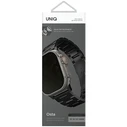 UNIQ Osta strap Apple Watch 4/5/6/7/SE/8/9/Ultra 44/45/49mm Stainless Steel black/midnight black