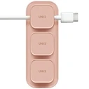 UNIQ Pod Mag to cables + base blush pink