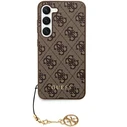 Guess GUHCZFD5GF4GBR Samsung Galaxy Z Fold 5 hardcase 4G Charms Collection brown