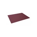 DURABLE Επιφάνεια Γραφείου PP με Διακοσμητική Ράγα 650 x 500 mm, κόκκινο