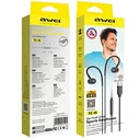 AWEI TC-6 USB-C in-ear headphones black