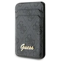 Guess Wallet Card Slot Stand GUWMSHG4SHK MagSafe 4G Classic Logo black