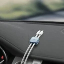 UNIQ Pod self-adhesive cable organiser mist green [8pcs]