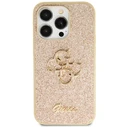 Guess GUHCN61HG4SGD Apple iPhone 11/XR hardcase Glitter Script Big 4G gold