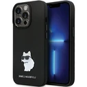 Karl Lagerfeld KLHCP14XSMHCNPK iPhone 14 Pro Max hardcase Silicone C Metal Pin black