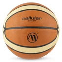Μπάλα Basket Cellular No7 - Πορτοκαλί / Μπεζ, AMILA