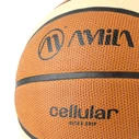 Μπάλα Μπάσκετ AMILA Cellular No5 - Πορτοκαλί/Μπεζ