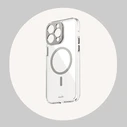 Moshi iGlaze MagSafe Apple iPhone 15 Plus / 14 Plus (Luna Silver)