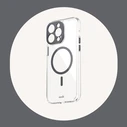 Moshi iGlaze MagSafe Apple iPhone 15 Plus / 14 Plus (Meteorite Gray)