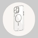 Moshi iGlaze MagSafe Apple iPhone 15 Pro Max (Luna Silver)