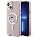 Karl Lagerfeld KLHMP15MHFCCNOP Apple iPhone 15 Plus / 14 Plus hardcase IML Choupette MagSafe pink
