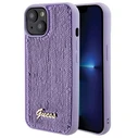 Guess GUHCP15SPSFDGSU Apple iPhone 15 hardcase Sequin Script Metal purple