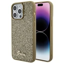 Guess GUHCP15XPMSDGSD Apple iPhone 15 Pro Max hardcase Disco Metal Script gold