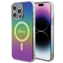 Guess GUHMP15LHITSK Apple iPhone 15 Pro hardcase IML Iridescent MagSafe rainbow