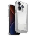 UNIQ Air Fender ID Apple iPhone 15 Pro Cardslot nude transparent