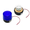 Strobe Αυτοκινήτου Blow 12V Μπλε LED Μαγνητικό 100mm