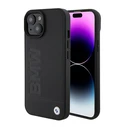 BMW BMHMP15SSLLBK Apple iPhone 15 MagSafe hardcase Signature Logo Imprint black