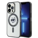 Karl Lagerfeld KLHMP15LHCHNOTK Apple iPhone 15 Pro hardcase IML Choupette`s Head MagSafe transparent