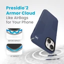 Speck Presidio2 Grip MagSafe Apple iPhone 15 Plus / 14 Plus (Coastal Blue/Dustgrey/White)