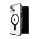 Speck Presidio Perfect-Clear ClickLock MagSafe Apple iPhone 15 (Clear/Frosted Black/Slate Grey)