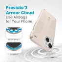 Speck Presidio2 Grip ClickLock MagSafe Apple iPhone 15 Plus / 14 Plus (Bleached Bone/Heirloom Gold/Hazel Brown)