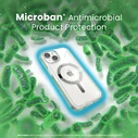 Speck Gemshell Grip MagSafe Apple iPhone 15 (Clear/Chrome Finish)