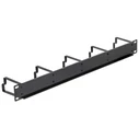 Αξεσουάρ Rack Delock cable management 42496 για rack 19"/1U, 5x γάντζοι, μαύρο