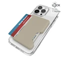 Speck card pocket case with ClickLock function Wallet MagSafe Pale Oak
