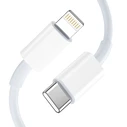 Tech-Protect C35W, 2xUSB-C, PD, 35W wall charger + lightning cable white