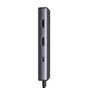UGREEN CM498 6in1 adapter USB-C / 2x USB-A 3.0, USB-C 3.0, 2xHDMI, PD