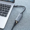 UGREEN USB-C external network adapter / Ethernet RJ45 1Gbps gray