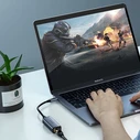 UGREEN USB-C external network adapter / Ethernet RJ45 1Gbps gray