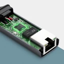 UGREEN USB-C external network adapter / Ethernet RJ45 1Gbps gray