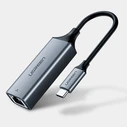 UGREEN USB-C external network adapter / Ethernet RJ45 1Gbps gray