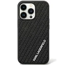 Karl Lagerfeld KLHCN613DMKRLK Apple iPhone XR / 11 hardcase 3D Rubber Multi Logo black