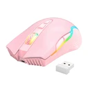 Ποντίκι Ασύρματο Onikuma CW905 Pink 2.4G Gaming